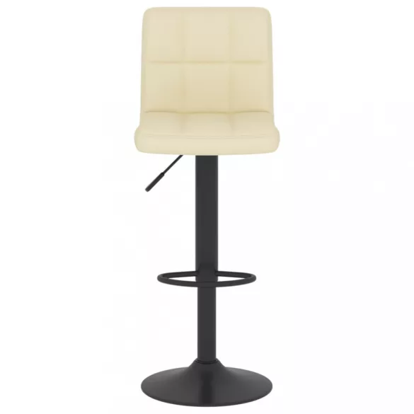 2 db krémszínű szövet bárszék