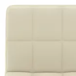 2 db krémszínű bársony bárszék