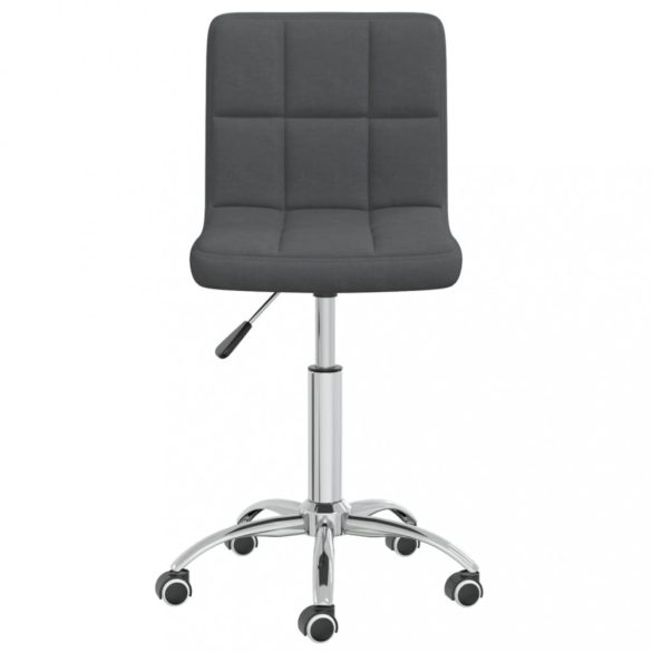 sötétszürke szövet forgó irodaszék