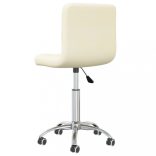 krémszínű szövet forgó irodaszék