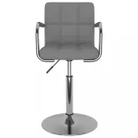 világosszürke szövet bárszék