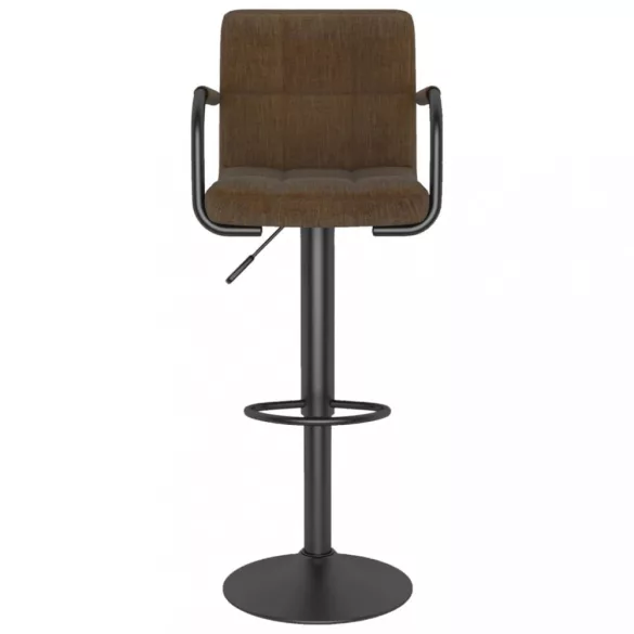 2 db barna szövet bárszék