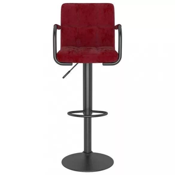 2 db bordó bársony bárszék