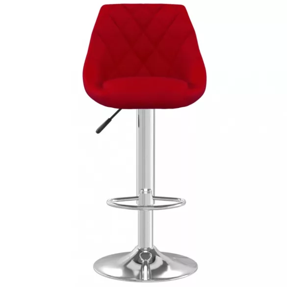 2 db bordó bársony bárszék