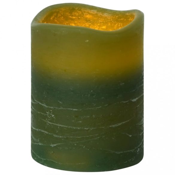 24 db lángmentes meleg fehér LED-es gyertya távirányítóval