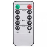 24 db lángmentes meleg fehér LED-es gyertya távirányítóval