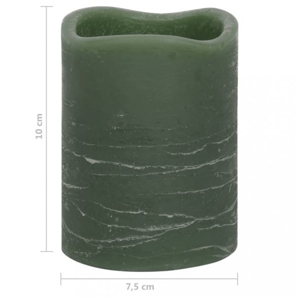 24 db lángmentes meleg fehér LED-es gyertya távirányítóval