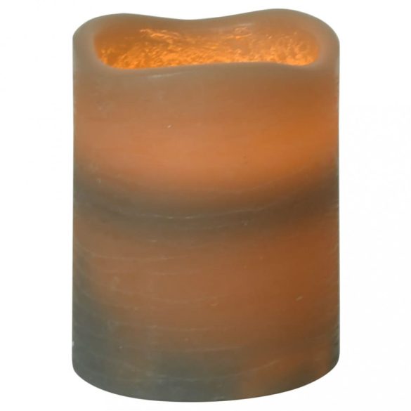 24 db lángmentes meleg fehér LED-es gyertya távirányítóval