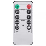 24 db lángmentes meleg fehér LED-es gyertya távirányítóval