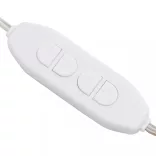 tükörlámpa 8 meleg fehér és hideg fehér LED-izzóval