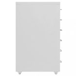 szürke fém mobil iratszekrény 28 x 41 x 69 cm