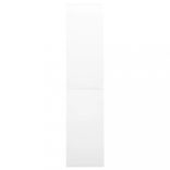 fehér acél tolóajtós irodai szekrény 90 x 40 x 180 cm