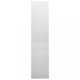 világosszürke acél tolóajtós irodai szekrény 90 x 40 x 180 cm