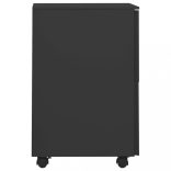 antracitszürke acél mobil iratszekrény 39 x 45 x 67 cm
