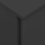 antracitszürke acél mobil iratszekrény 39 x 45 x 67 cm