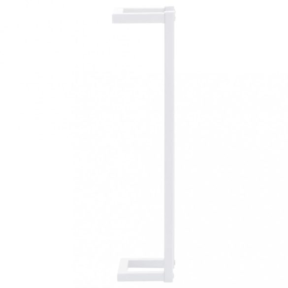 fehér acél törölközőtartó 12,5 x 12,5 x 60 cm