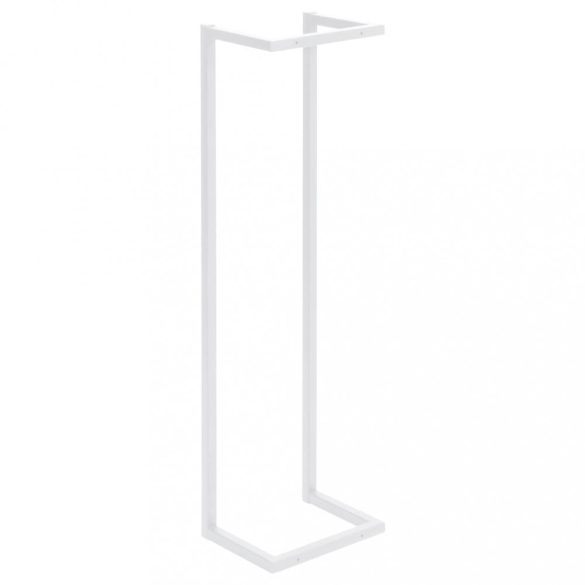 fehér acél törölközőtartó 25 x 20 x 95 cm