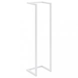 fehér acél törölközőtartó 25 x 20 x 95 cm