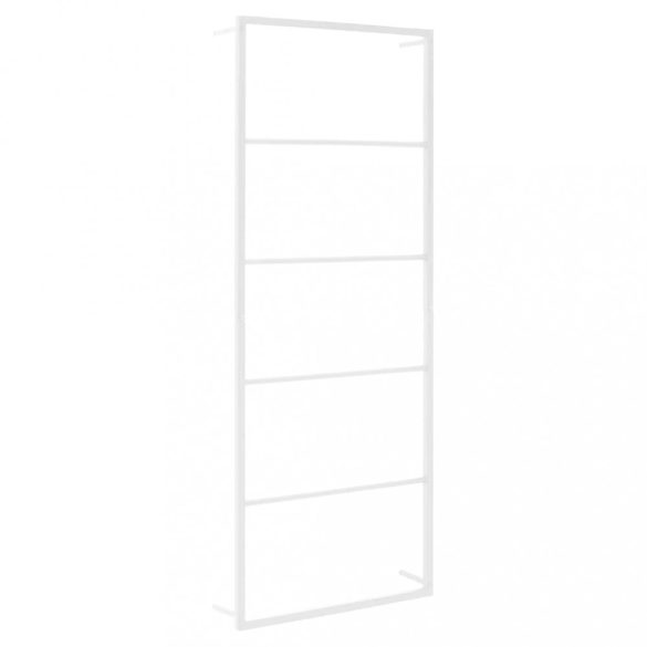 fehér acél törölközőtartó 45 x 10 x 115 cm