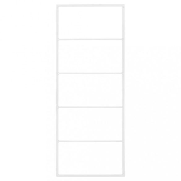 fehér acél törölközőtartó 45 x 10 x 115 cm