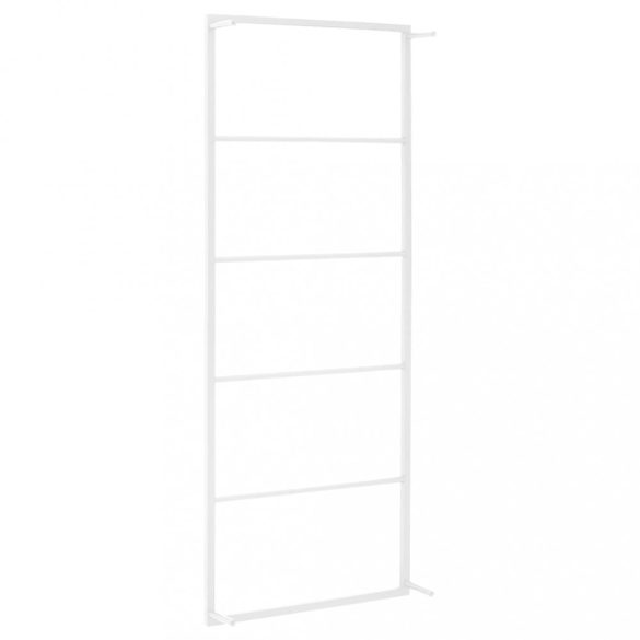 fehér acél törölközőtartó 45 x 10 x 115 cm