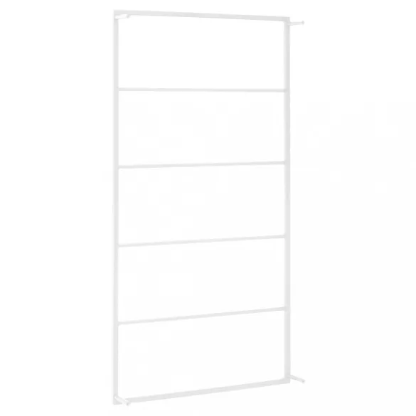 fehér acél törölközőtartó 60 x 10 x 116 cm