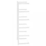 fehér acél törölközőtartó 24 x 12 x 48 cm