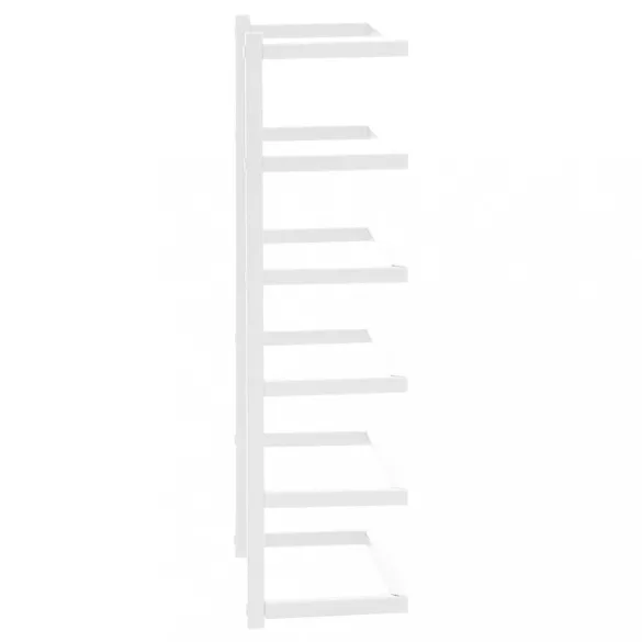 fehér acél törölközőtartó 24 x 12 x 48 cm