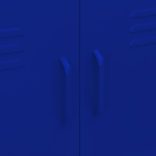 tengerészkék acél tárolószekrény 80 x 35 x 101,5 cm