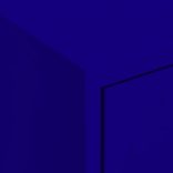 tengerészkék acél tárolószekrény 80 x 35 x 101,5 cm