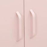 rózsaszín acél tárolószekrény 80 x 35 x 101,5 cm