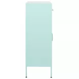 mentazöld acél tárolószekrény 80 x 35 x 101,5 cm