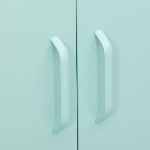 mentazöld acél tárolószekrény 80 x 35 x 101,5 cm