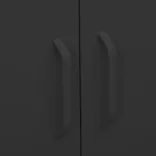 antracitszürke acél tárolószekrény 80 x 35 x 101,5 cm