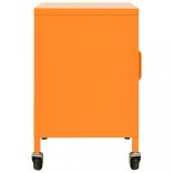 narancssárga acél tárolószekrény 60 x 35 x 56 cm