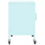 mentazöld acél tárolószekrény 60 x 35 x 56 cm