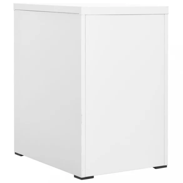 fehér acél irattartó szekrény 46 x 62 x 72,5 cm