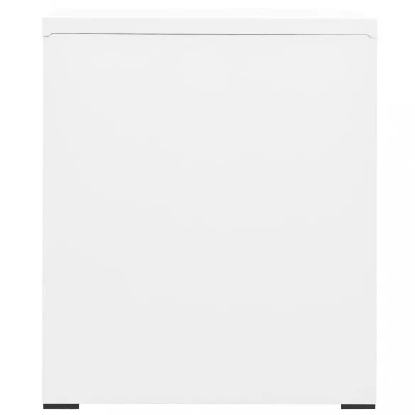 fehér acél irattartó szekrény 46 x 62 x 72,5 cm