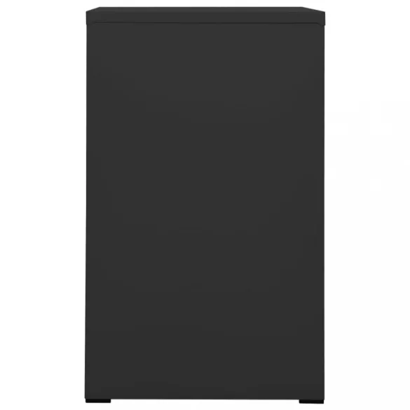 antracitszürke acél irattartó szekrény 46 x 62 x 102,5 cm