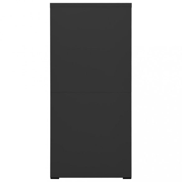 antracitszürke acél irattartó szekrény 46 x 62 x 133 cm