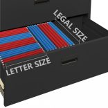 antracitszürke acél irattartó szekrény 90 x 46 x 134 cm