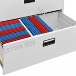 világosszürke acél irattartó szekrény 90 x 46 x 164 cm