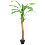 zöld cserepes műcikászpálma 180 cm