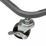 szürke 3 szintes vas és ABS konyhai kerekes kocsi 42x35x85 cm