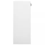 fehér acél irodai szekrény 90 x 40 x 102 cm