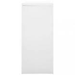 szürke acél tolóajtós szekrény 90 x 40 x 90 cm