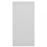 világosszürke-kék acél zárható szekrény 90 x 45 x 92,5 cm