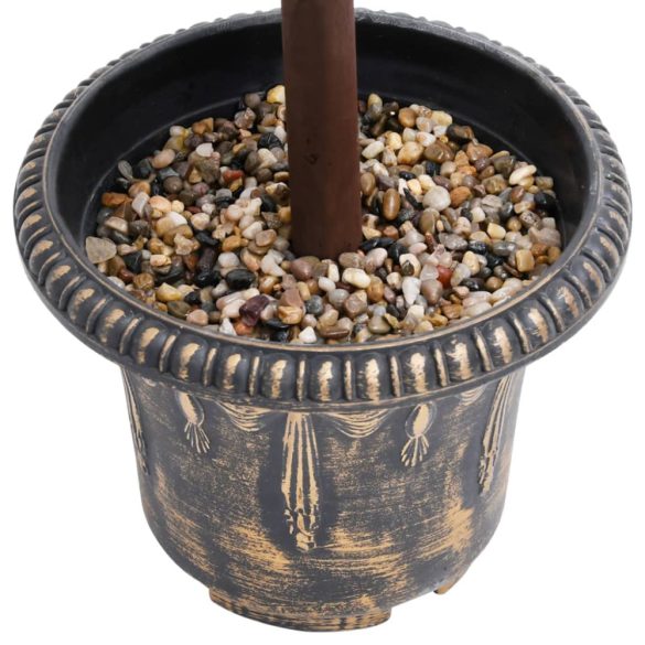 zöld gömbalakú cserepes műpuszpáng 118 cm