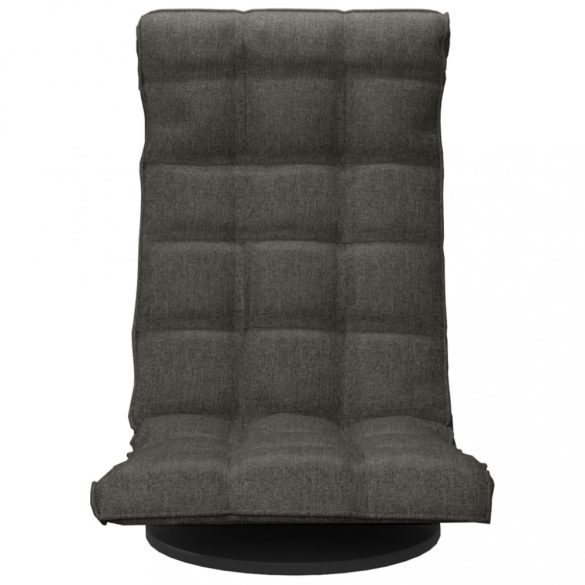 sötétszürke szövet forgó matracszék