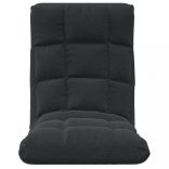 fekete összecsukható szövet matracszék